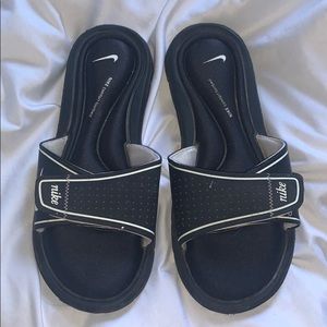 Memory foam Nike slides